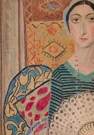 Portrait of a Lady with a Fan