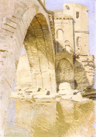 Beneath the Bridge at Avignon