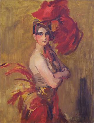 Showgirl at Scala Theatre, The Hague