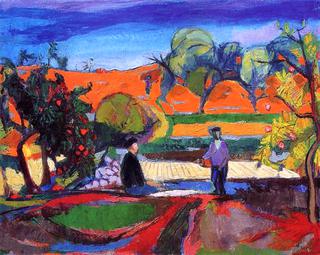 Landscape with Figures