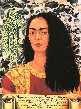 Self-Portrait with Hair Down
