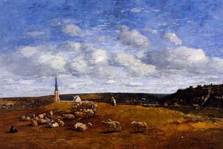 Landscape near Deauville