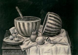 Still Life with Watermelon