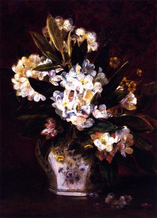 Still LIfe of Rhododendrons
