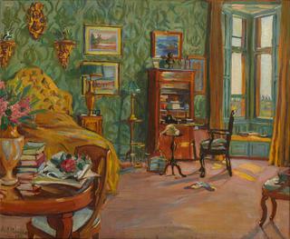 Le chambre vert