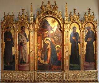 Polyptych of the Adoration and Saints