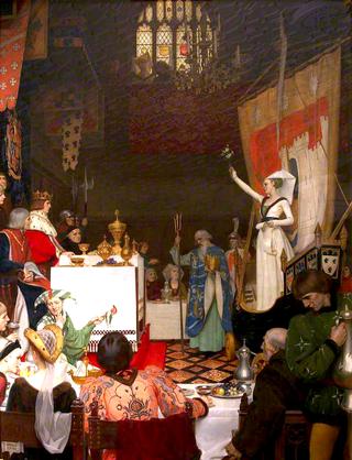 Edward IV being Entertained by William Canynges at His House in Redcliff Street, 1461