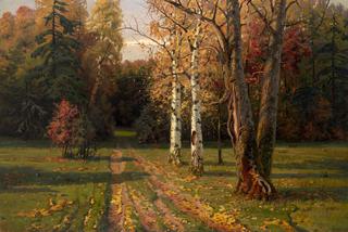 Landscape with Birch Trees