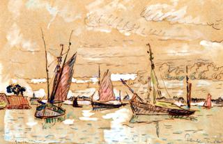 Boats in Honfleur