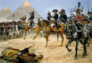 Bonaparte in Egypt, 21st July, 1798