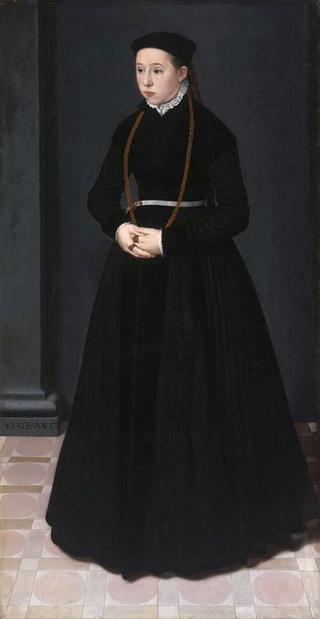 海因里希·皮尔格拉姆的妻子玛格丽塔·梅尔塔的肖像