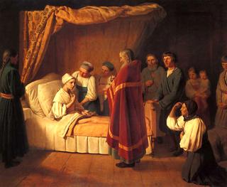 The Communion of a Dying Woman