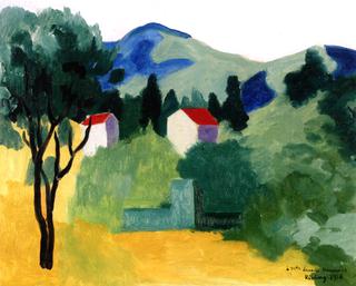 Landscape of Saint-Tropez