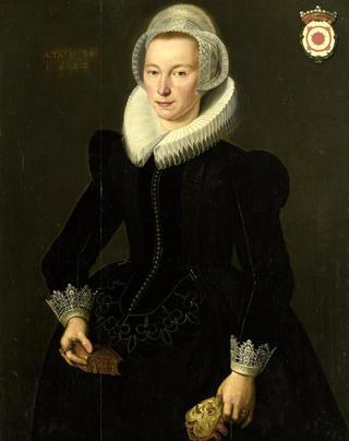 Portrait of Grietje Adriaensdr. Groote (1588-1622 or later)