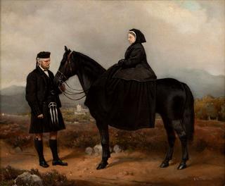 Queen Victoria and Her Servant John Brown