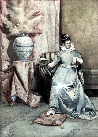 Lady with Collar