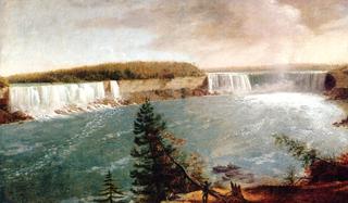 A Distant View of the Falls of Niagara