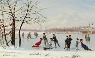 Skating on the Lake
