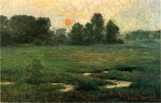 An August Sunset - Prarie Dell