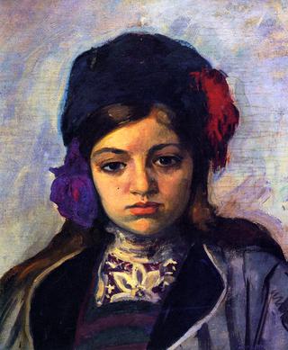 Young child in a turban