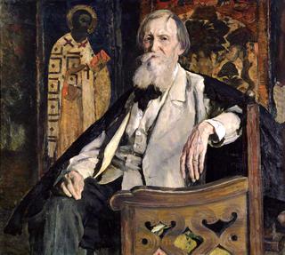 Portrait of Painter Viktor Vasnetsov