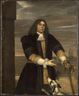 Portrait of Sea Captain Jan van Gelder, Stepson of Michiel Adriaensz de Ruyter