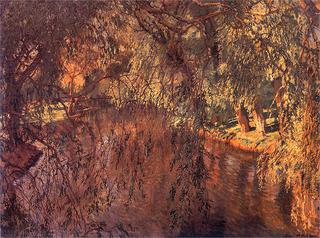 Lake in autumn