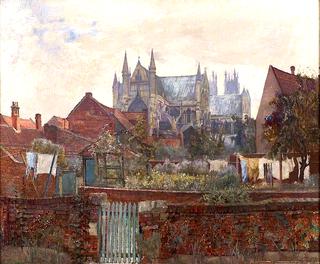 Beverley Minster from the Friary, East Riding of Yorkshire