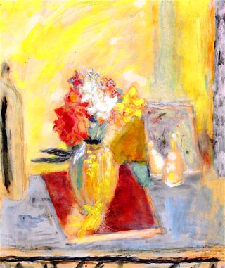 Vase of Flowers on a Table