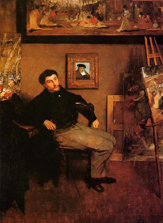 Portrait of James-Jacques-Joseph Tissot (1836-1902)