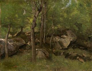 Rocks in the Forest of Fontainebleau