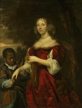 Portrait of Margaretha van Raephorst, Wife of Cornelis Tromp