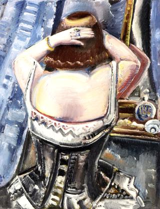Woman with Mirror