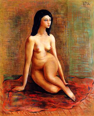 Seated Female Nude