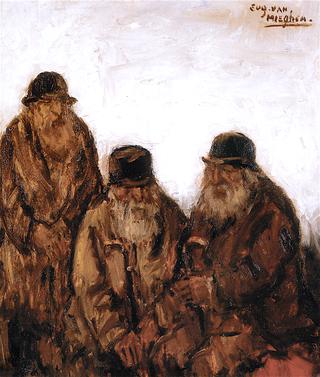 Jewish Emigrants Waiting for a Vessel