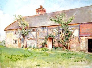 Exterior View of Cottages at Ockley, Surrey