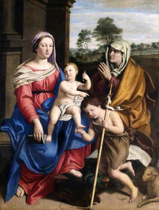 圣母子和圣伊丽莎白和幼时圣约翰