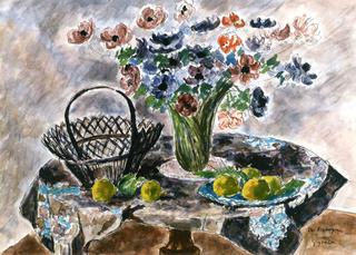 Still Life with Flowers and Lemons
