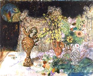 Floral Still Life with Jug