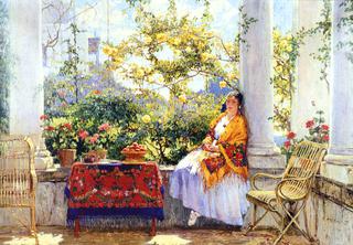 The Artist’s Wife on the Veranda