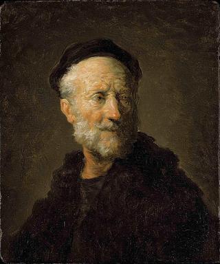 Head of an Old Man, after Rembrandt