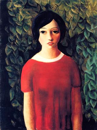 Girl in a Red Dress