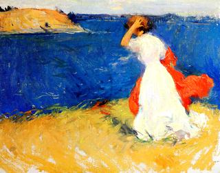 Girl on the Headland