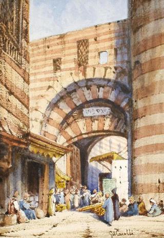 North African (Egyptian) Market Scene