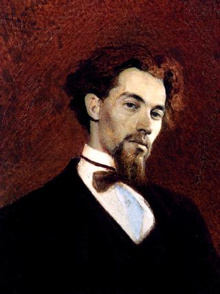 画家康斯坦丁·萨维茨基肖像