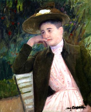 Potrait of Celeste: Young Girl with a Brown Hat