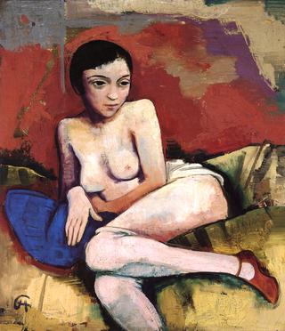 Seated Female Nude