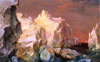 Study for \"The Icebergs\"