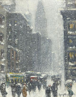 Blizzard in New York