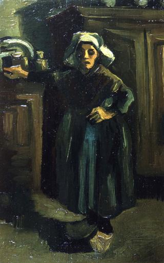 Peasant Woman Standing in a Room